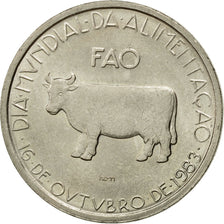 Coin, Portugal, 5 Escudos, 1983, MS(63), Copper-nickel, KM:618