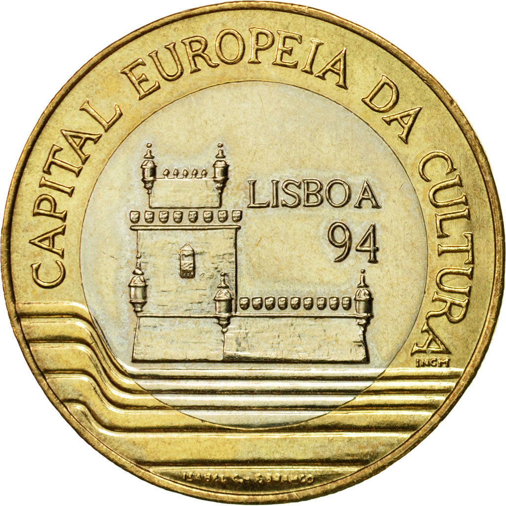 Coin, Portugal, 200 Escudos, 1994, MS(63), Bi-Metallic, KM:669