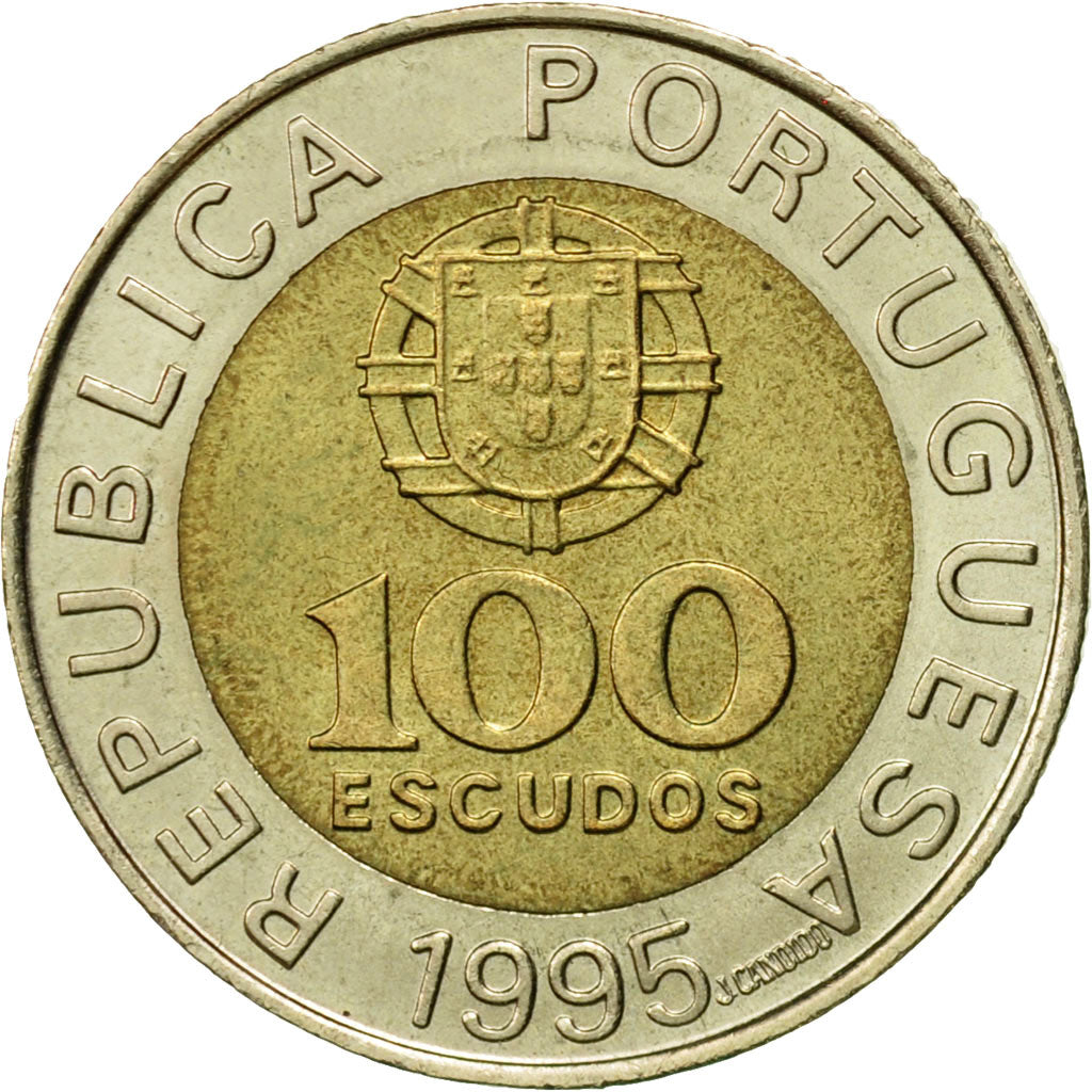 Monnaie, Portugal, 100 Escudos, 1995, SUP, Bi-Metallic, KM:678