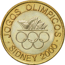 Coin, Portugal, 200 Escudos, 2000, Lisbon, MS(63), Bi-Metallic, KM:726