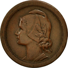 Coin, Portugal, 20 Centavos, 1925, EF(40-45), Bronze, KM:574