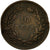 Moneta, Portogallo, Carlos I, 10 Reis, 1892, Portugal Mint, MB, Bronzo, KM:532