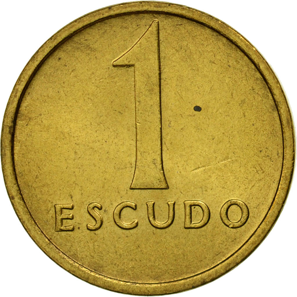 Coin, Portugal, Escudo, 1981, AU(50-53), Nickel-brass, KM:614
