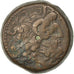Moneda, Egypt, Zeus, Ptolemy VI (181-145 BC), Dichalkon, BC+, Bronce, BMC:29