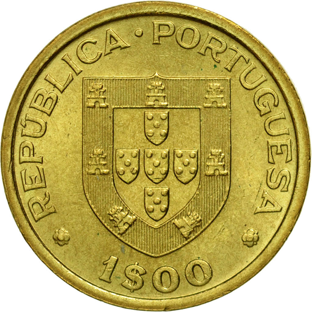 Coin, Portugal, Escudo, 1983, AU(55-58), Nickel-brass, KM:612