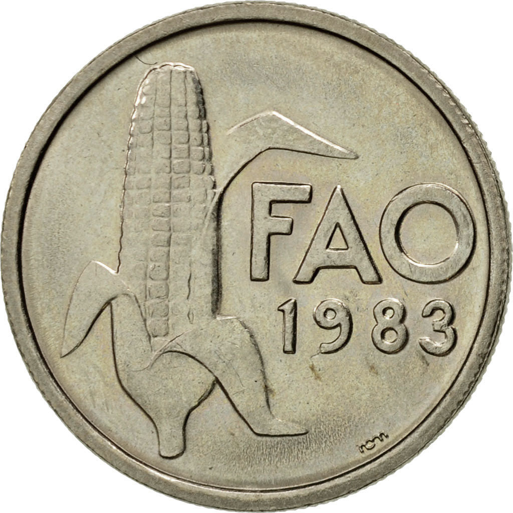 Coin, Portugal, 2-1/2 Escudos, 1983, MS(63), Copper-nickel, KM:617