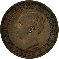 Coin, Portugal, Manuel II, 5 Reis, 1910, EF(40-45), Bronze, KM:555