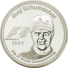 France, 25 Euro, Ralf Schumacher, 1997, MS(63), Silver