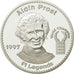 France, 25 Euro, Alain Prost, 1997, MS(63), Silver