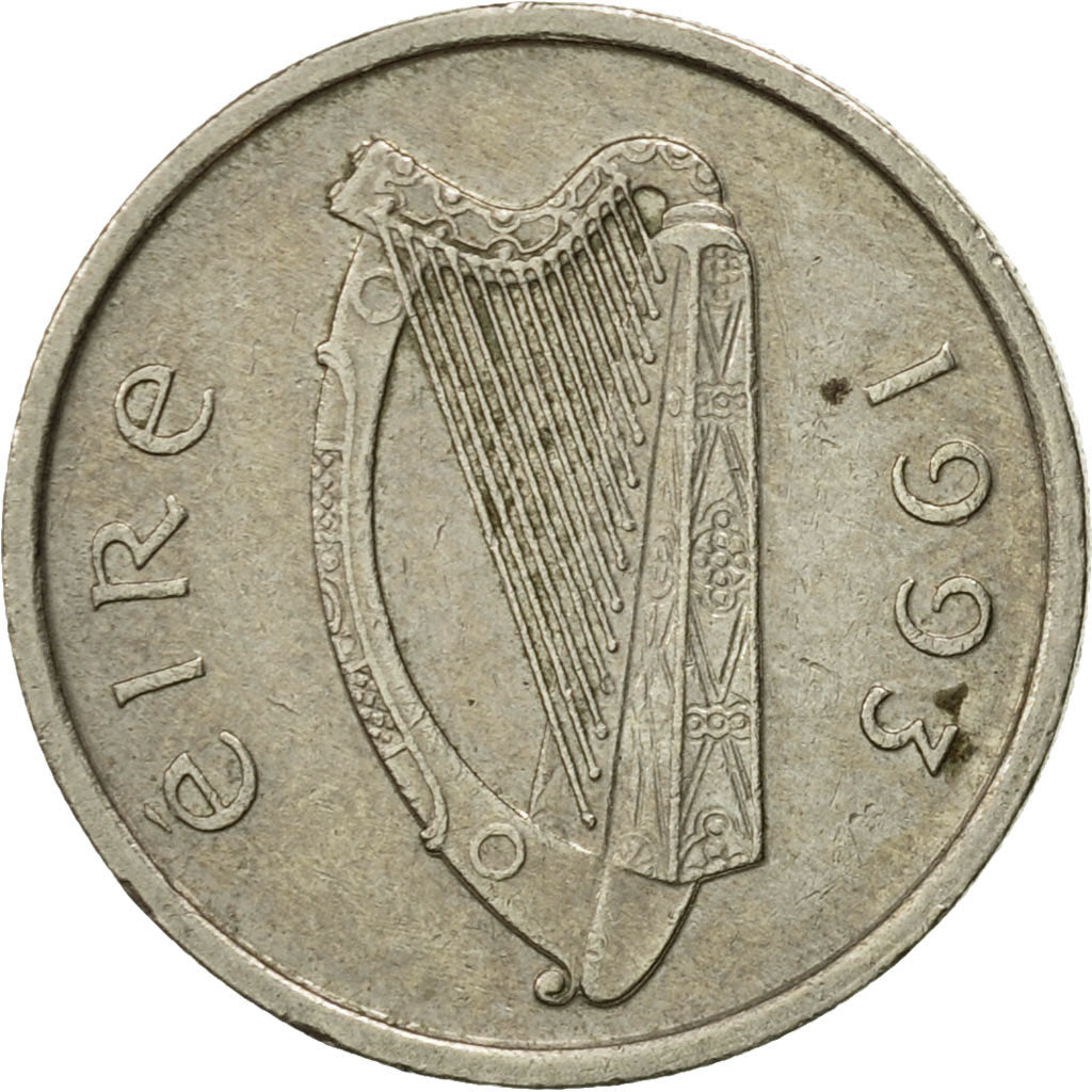 Monnaie, IRELAND REPUBLIC, 5 Pence, 1993, TTB+, Copper-nickel, KM:28