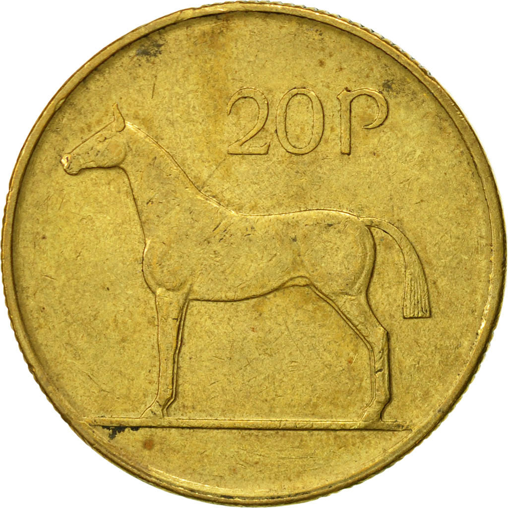 Coin, IRELAND REPUBLIC, 20 Pence, 1994, EF(40-45), Nickel-Bronze, KM:25