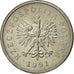 Coin, Poland, Zloty, 1991, Warsaw, AU(50-53), Copper-nickel, KM:282