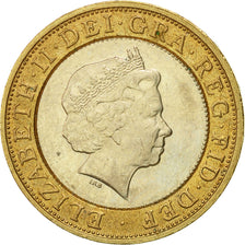 Coin, Great Britain, Elizabeth II, 2 Pounds, 2000, AU(55-58), Bi-Metallic