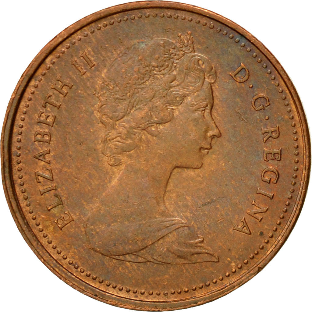 Coin, Canada, Elizabeth II, Cent, 1981, Royal Canadian Mint, Ottawa, EF(40-45)