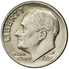 Monnaie, États-Unis, Roosevelt Dime, Dime, 1985, U.S. Mint, Philadelphie, TTB+