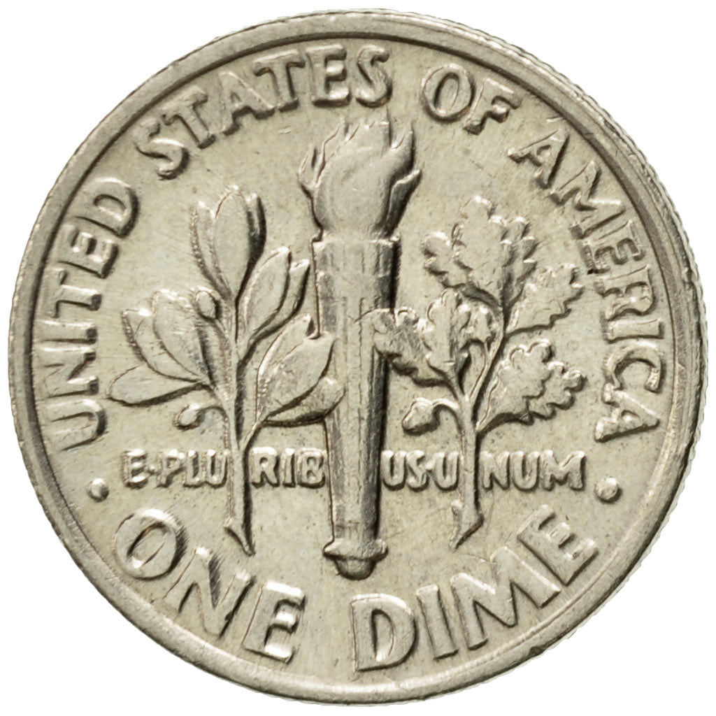 Coin, United States, Roosevelt Dime, Dime, 1986, U.S. Mint, Philadelphia