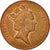 Monnaie, Grande-Bretagne, Elizabeth II, 2 Pence, 1996, TTB, Copper Plated Steel