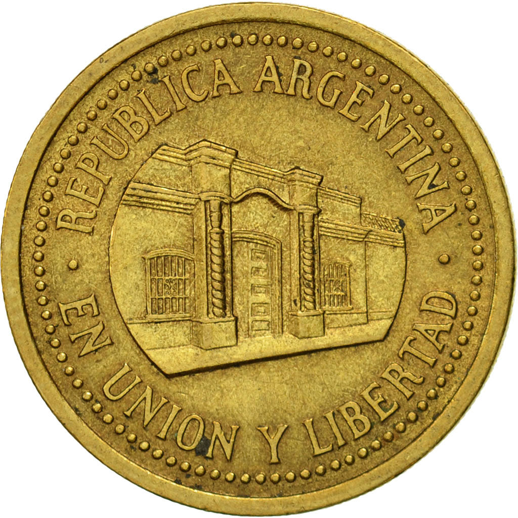 Münze, Argentinien, 50 Centavos, 1992, Buenos Aires, SS, Aluminum-Bronze
