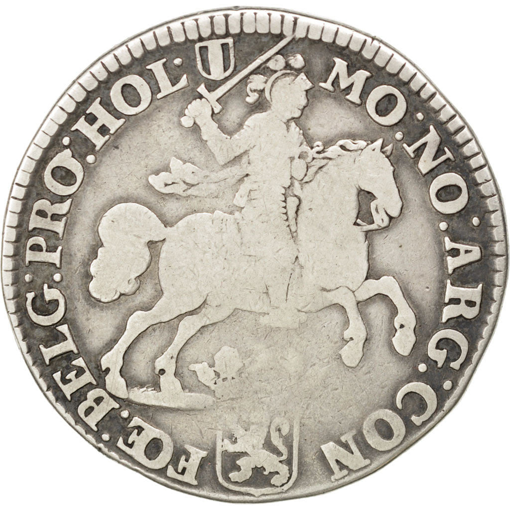 Coin, Netherlands, HOLLAND, Ducaton, 1674, VF(30-35), Silver, KM:51