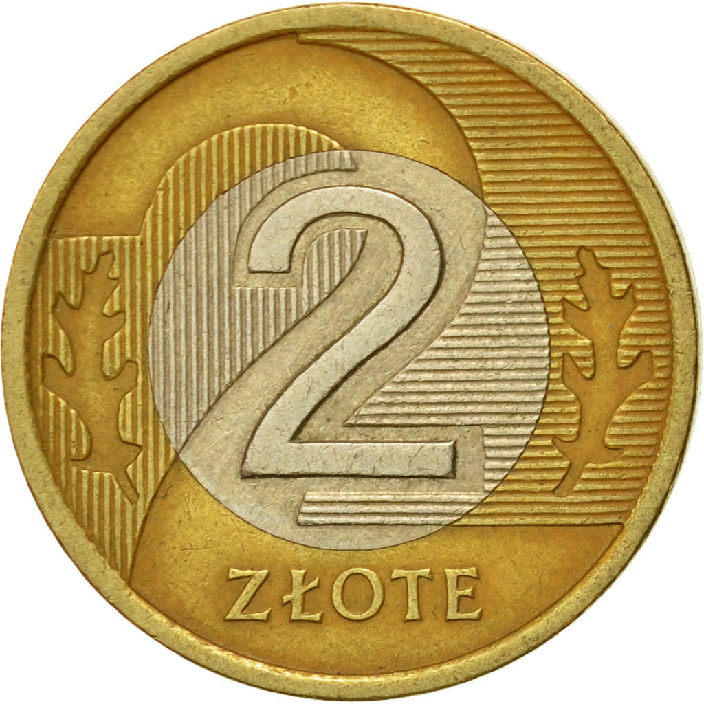 Coin, Poland, 2 Zlote, 1994, Warsaw, EF(40-45), Bi-Metallic, KM:283