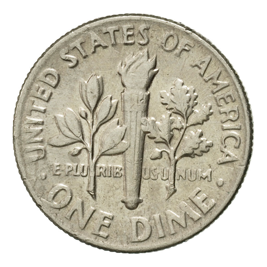 Coin, United States, Roosevelt Dime, Dime, 1976, U.S. Mint, Philadelphia