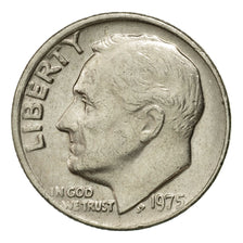 Coin, United States, Roosevelt Dime, Dime, 1975, U.S. Mint, Philadelphia