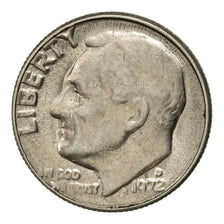 Coin, United States, Roosevelt Dime, Dime, 1972, U.S. Mint, Denver, AU(50-53)