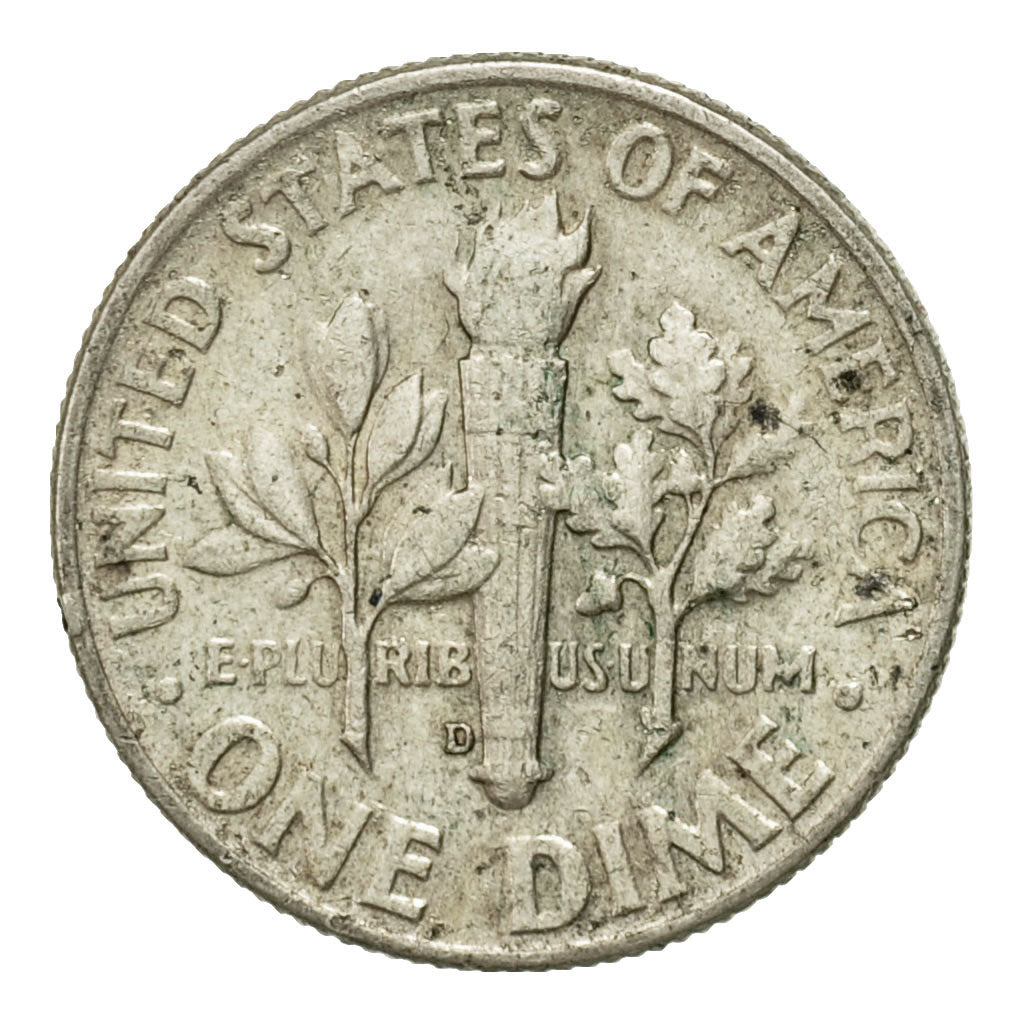 Coin, United States, Roosevelt Dime, Dime, 1964, U.S. Mint, Denver, EF(40-45)