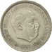 Coin, Spain, Caudillo and regent, 50 Pesetas, 1960, AU(55-58), Copper-nickel