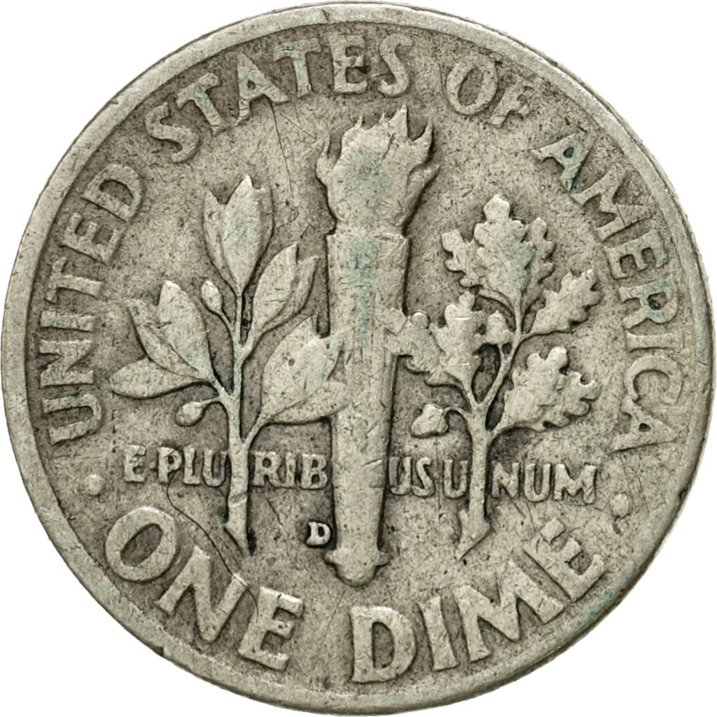 Coin, United States, Roosevelt Dime, Dime, 1952, U.S. Mint, Denver, VF(30-35)