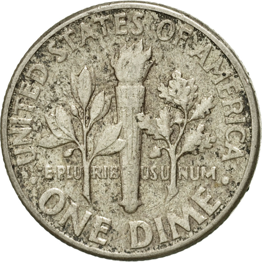Moneda, Estados Unidos, Roosevelt Dime, Dime, 1957, U.S. Mint, Philadelphia