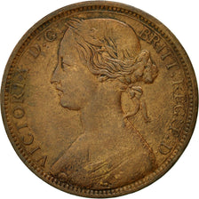 Coin, Great Britain, Victoria, Penny, 1862, VF(30-35), Bronze, KM:749.2