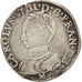 FRANCE, Teston, 1563, Toulouse, VF(30-35), Silver, Duplessy #1063, 9.27