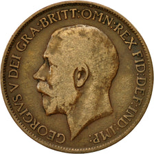 Coin, Great Britain, George V, 1/2 Penny, 1911, VF(20-25), Bronze, KM:809