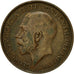 Coin, Great Britain, George V, 1/2 Penny, 1923, VF(20-25), Bronze, KM:809