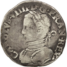FRANCE, Demi Teston, 1564, VF(20-25), Silver, Sombart #4606, 4.47