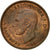 Monnaie, Grande-Bretagne, George VI, 1/2 Penny, 1944, TTB+, Bronze, KM:844