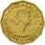 Moneta, Wielka Brytania, Elizabeth II, 3 Pence, 1962, EF(40-45), Mosiądz