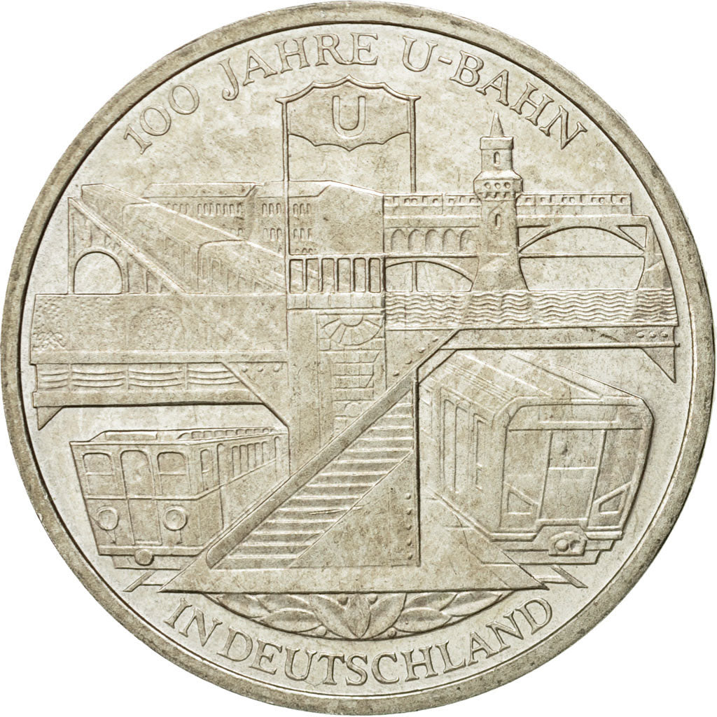 GERMANY - FEDERAL REPUBLIC, 10 Euro, 2002, MS(60-62), Silver, KM:216