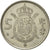 Coin, Spain, Juan Carlos I, 5 Pesetas, 1989, AU(55-58), Copper-nickel, KM:823