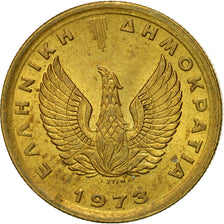 Coin, Greece, 50 Lepta, 1973, AU(50-53), Nickel-brass, KM:106