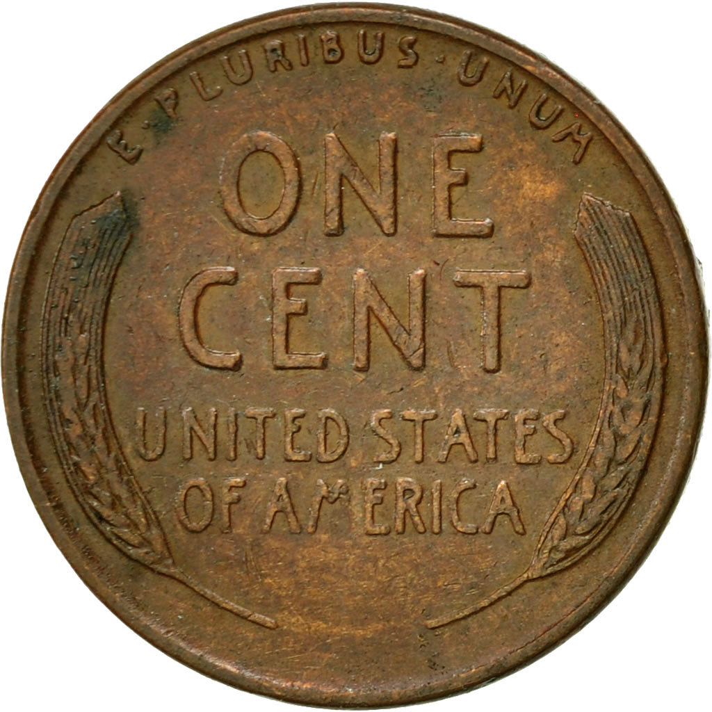 Coin, United States, Lincoln Cent, Cent, 1942, U.S. Mint, Philadelphia