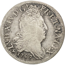 Moneta, Francia, Louis XIV, 10 Sols aux couronnes de Metz, 10 Sols-1/8 Ecu