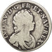 Moneta, Francia, Louis XV, 1/4 Écu Vertugadin, 30 Sols, 1/4 ECU, 1716, Amiens