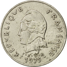 Coin, French Polynesia, 50 Francs, 1975, Paris, AU(50-53), Nickel, KM:13