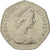 Moneda, Gran Bretaña, Elizabeth II, 50 New Pence, 1981, MBC+, Cobre - níquel