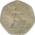 Moneta, Gran Bretagna, Elizabeth II, 50 New Pence, 1981, BB+, Rame-nichel