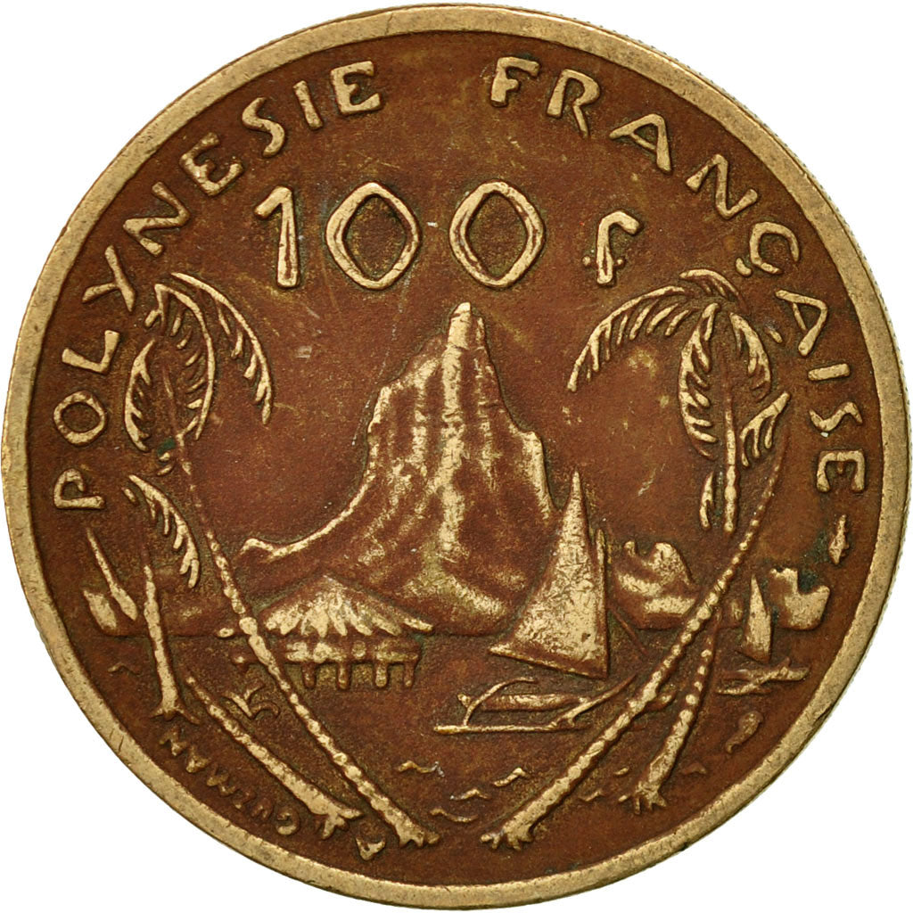 Coin, French Polynesia, 100 Francs, 1982, Paris, EF(40-45), Nickel-Bronze, KM:14