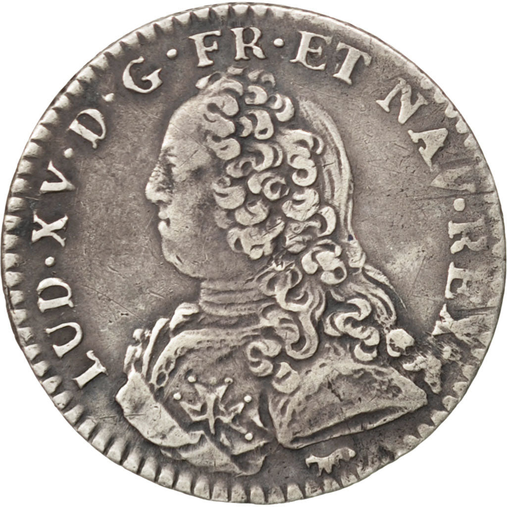 FRANCE, 1/10 Écu aux branches d'olivier, 12 Sols, 1/10 ECU, 1726, Paris, KM ...