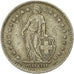 Coin, Switzerland, Franc, 1958, Bern, EF(40-45), Silver, KM:24